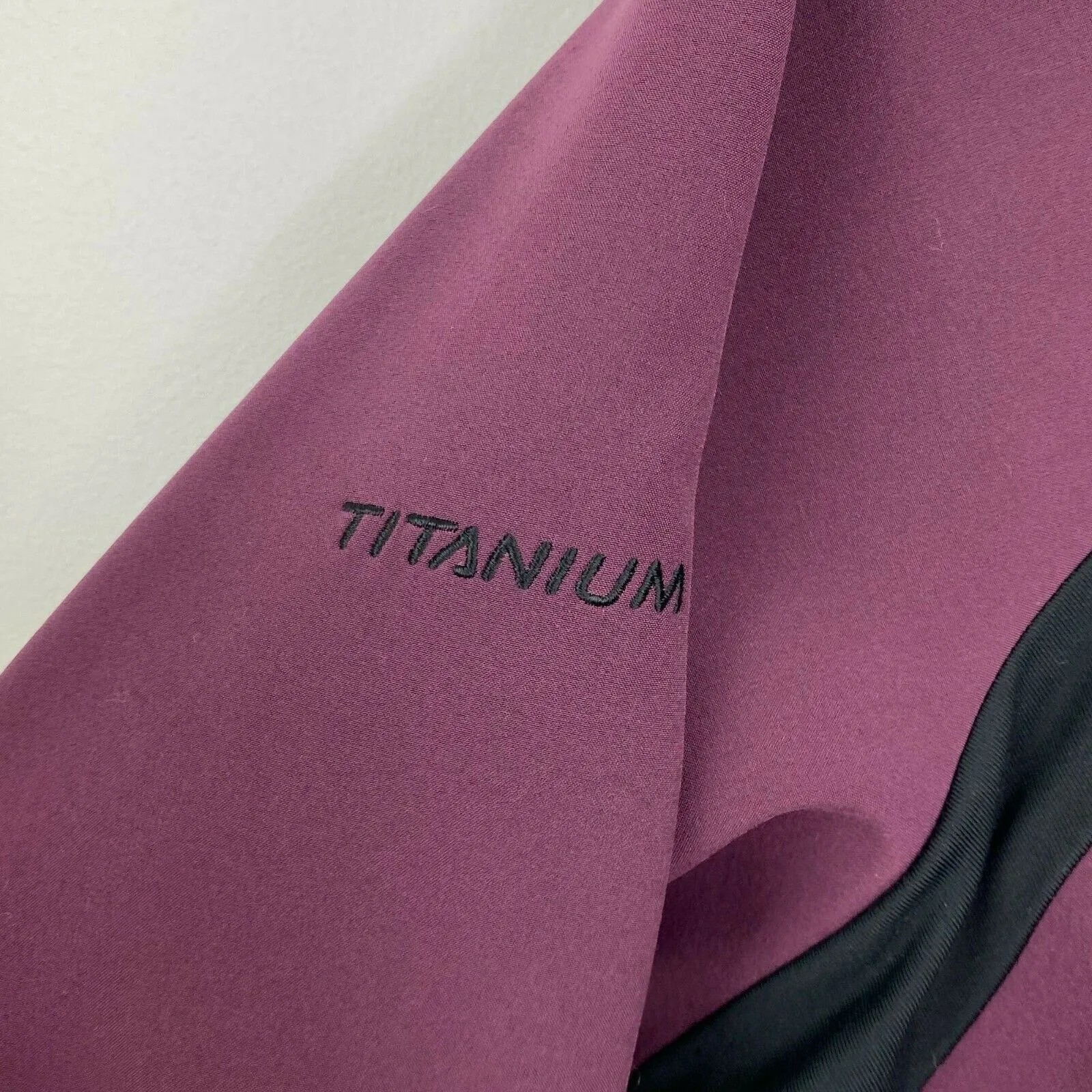 Columbia Deep Purple Titanium Full Zip Softshell Jacket Women's Size Small S - Image 8