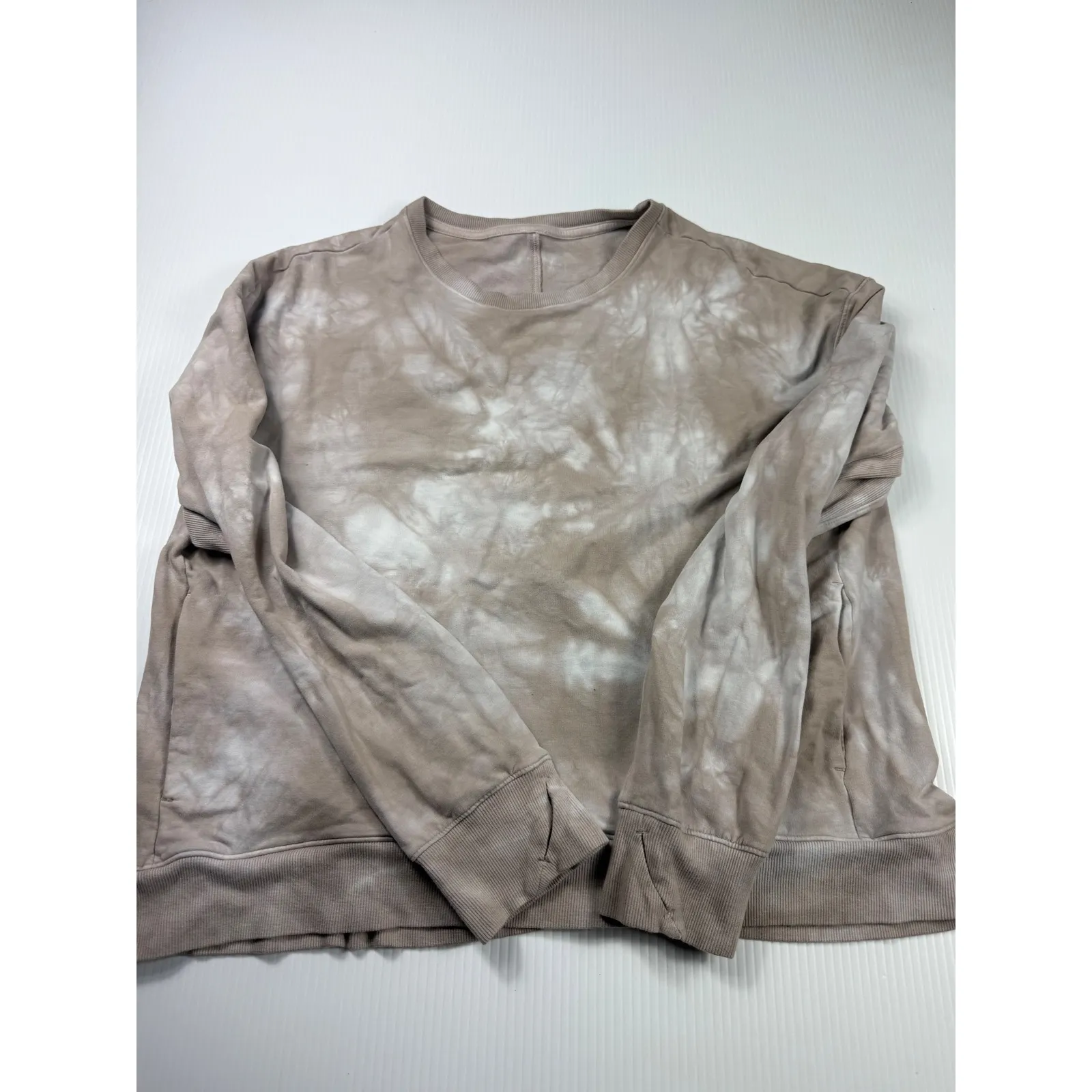 All in motion Tie Dye Pullover Sweatshirt Long Sleeve Casual Comfy Top large - Image 4