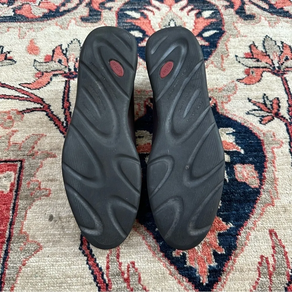 Arche Two Tone Leather Slip Ons Black Size 9.5 - Image 9