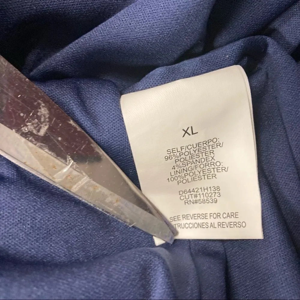 SPEECHLESS, Women’s Blue Lace, XL party dress, sleeveless, fit & flare, knee length‎ - Image 9