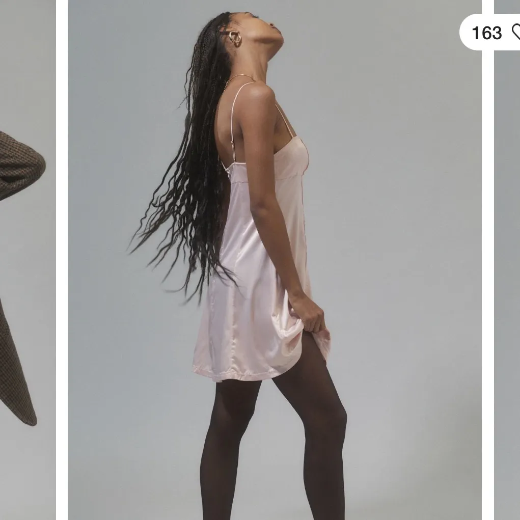 NWT UO Anabella Satin Mini Dress in Pink/Rose - Image 4