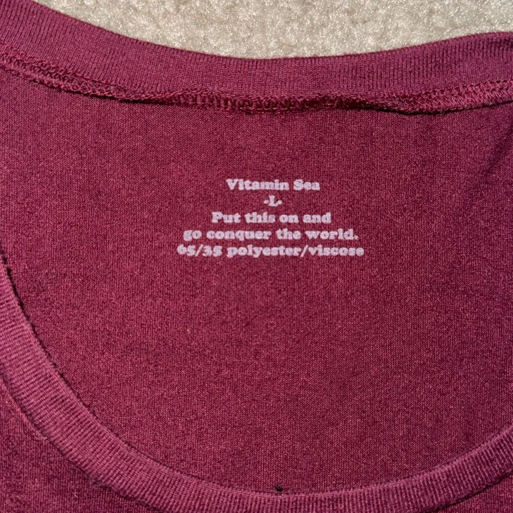 Peace & Nature Tank Top Red Size L - Image 3