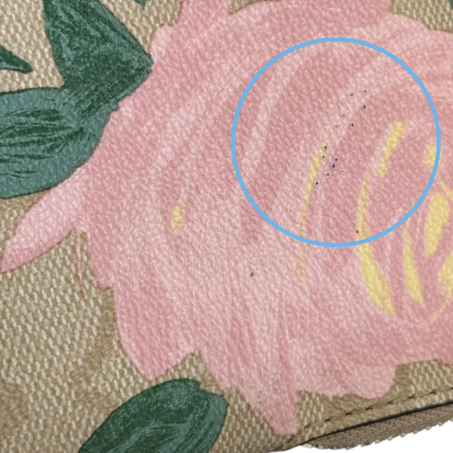 Coach Pink Rose Floral Wristlet Wristlet Purse F26291 - Image 10