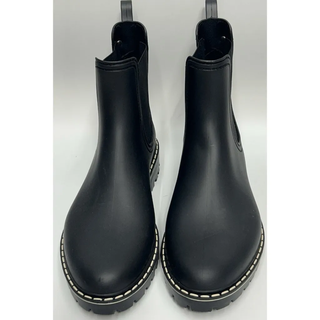 Igor Women's Chelsea Rubber Boots size 7.5 EU38 Black Made In Spain WORN ONCE - Image 3