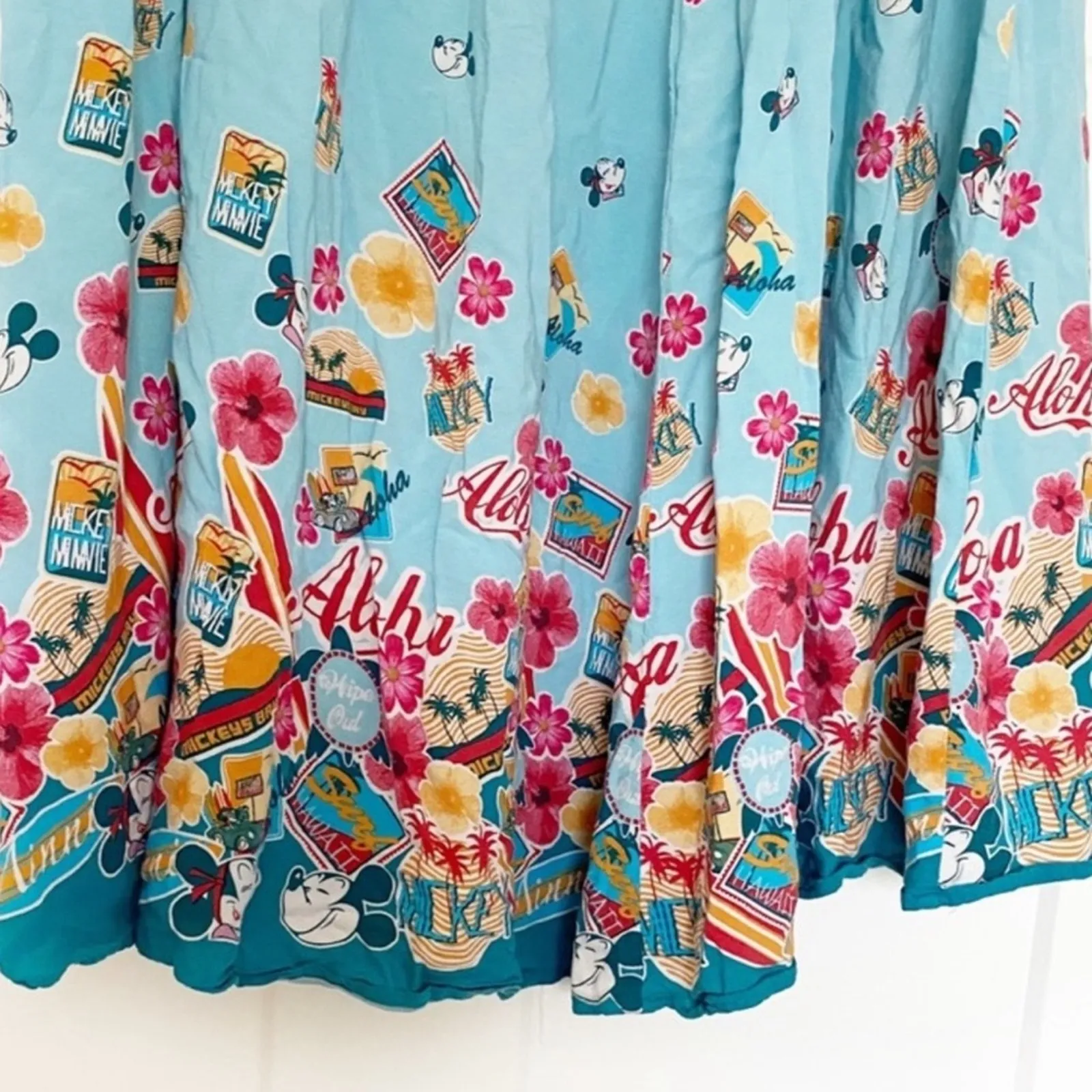 Torrid Disney Her Universe Minnie Aloha Skirt Fairy Tropical Hawaiian Resortwear - Image 4