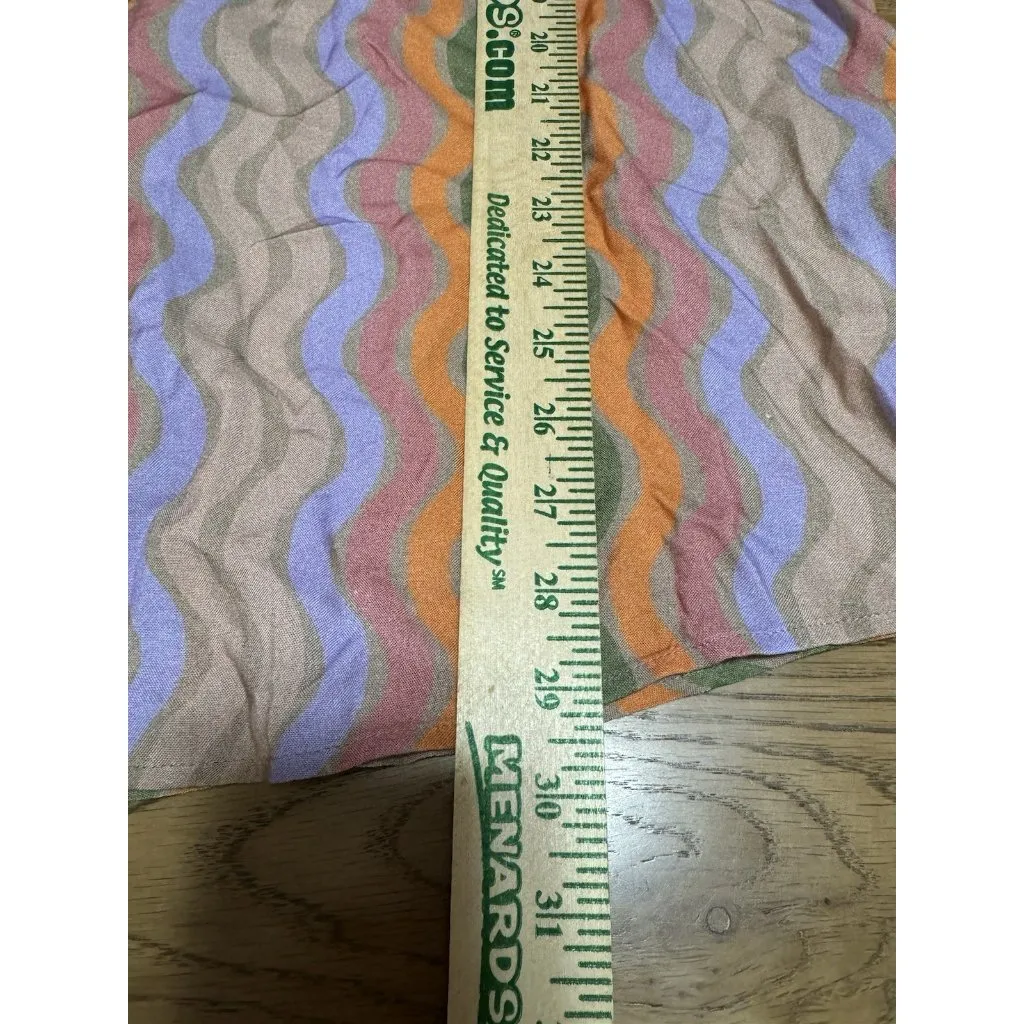 Asos Design Colorful Button Up Shirt Womens Sz 2XL To Fit‎ Chest Viscose Preppy - Image 9