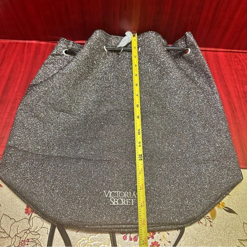 Victorias Secret black sparkles Backpack - Image 7