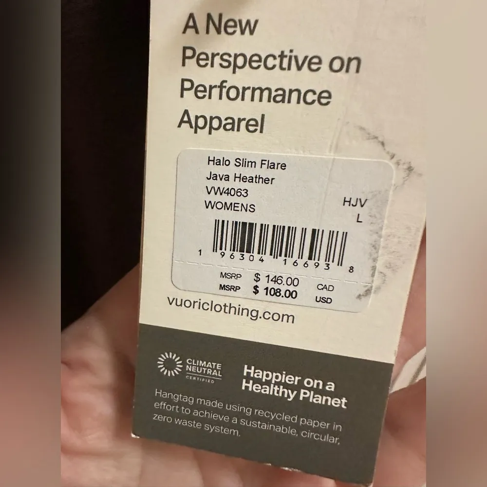 Vuori  HALO SLIM FLARE / JAVA HEATHER - Image 3