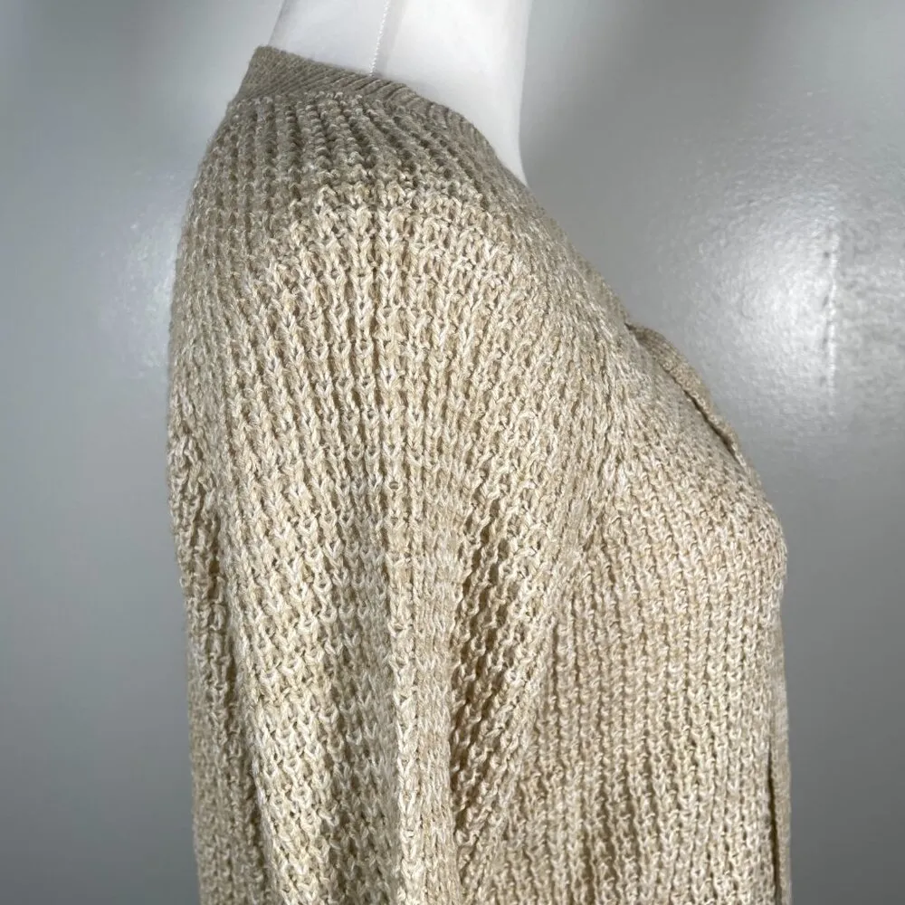 🎈🎈🎈BOGOHO 🎈🎈🎈It's Our Time Lace Tie Waffle Knit Long Sleeve Pullover Sweater - Image 13