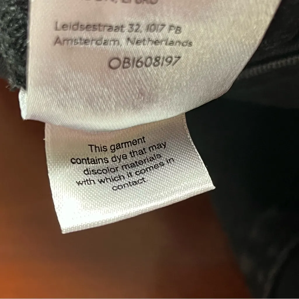 Anthropologie Pilcro The Icon Flare Leg‎ Womens Size 25 Black Denim Jean Pockets - Image 7