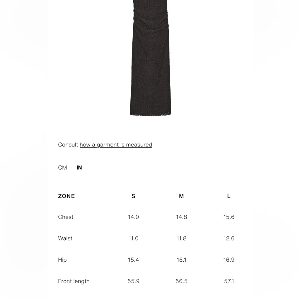 Zara NWT dark brown halter fitted crinkle textured stretchy midi dress - Image 10