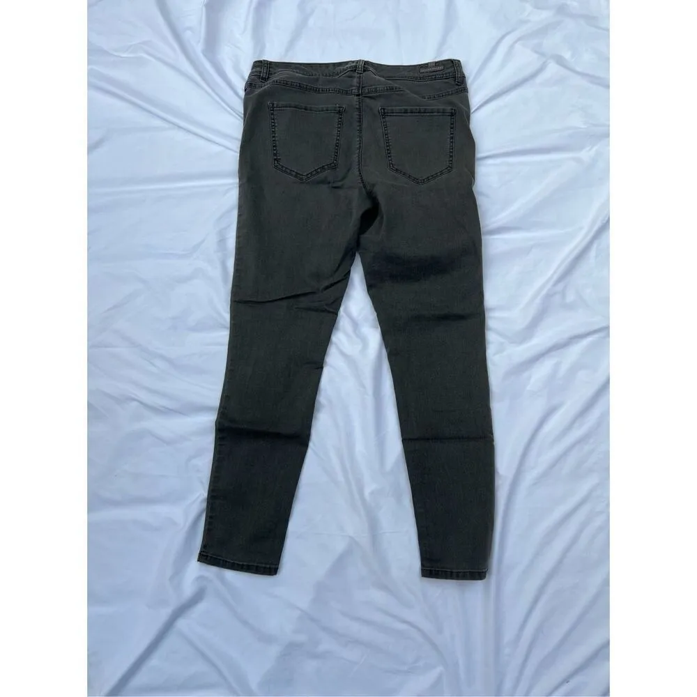 Lauren Conrad Grey Skinny Jeans Woman’s Size 14 Flaws - Image 7