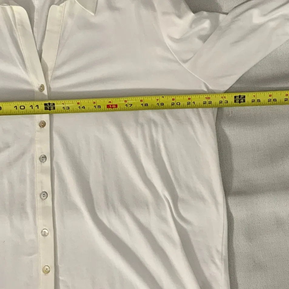 Nic + Zoe White Blouse size xl‎ - Image 5