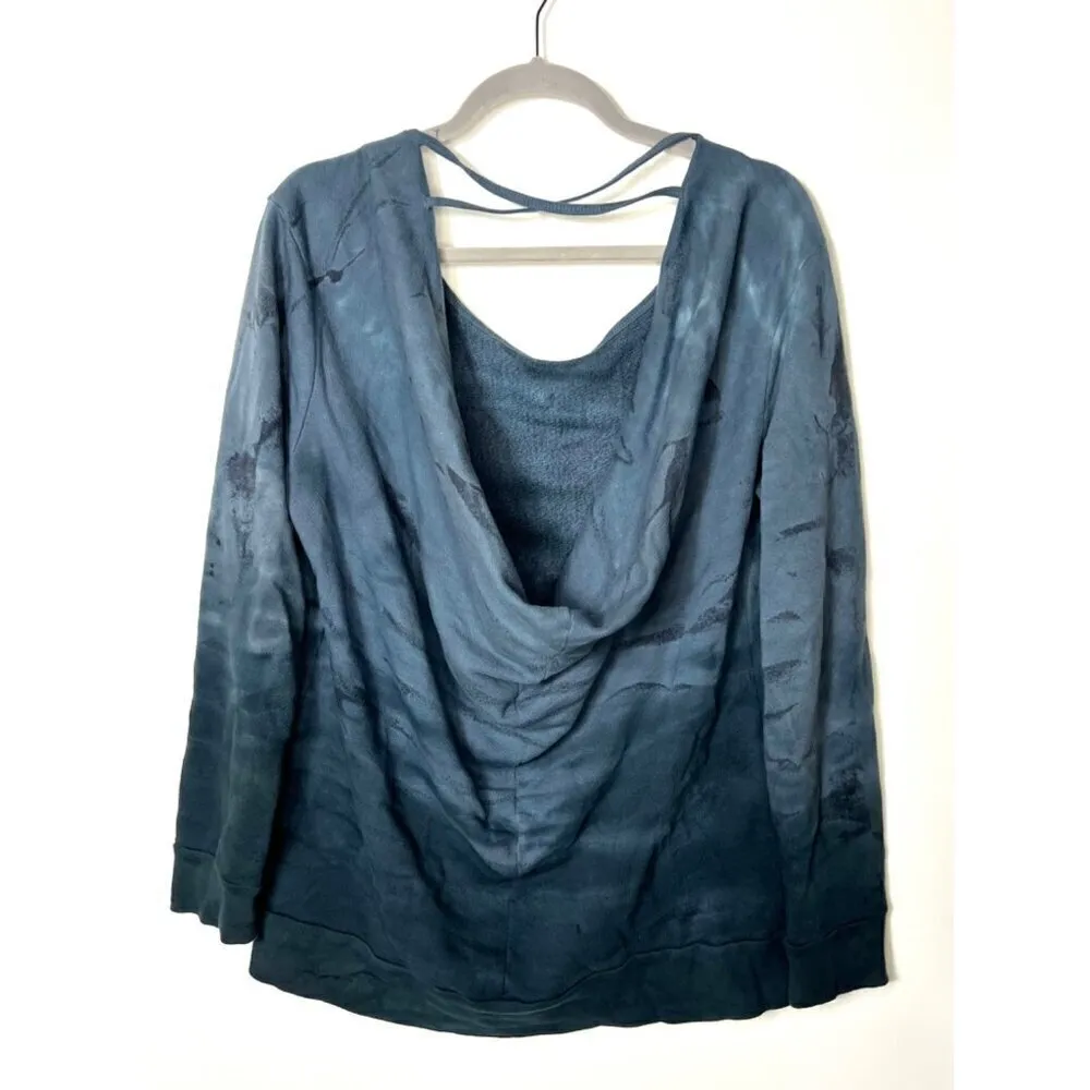 Prana drape back blue sweatshirt size medium‎ - Image 6