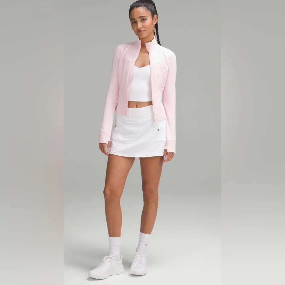 Lululemon NWT Define Cropped Jacket Nulu Strawberry Milkshake Size 6 - Image 4