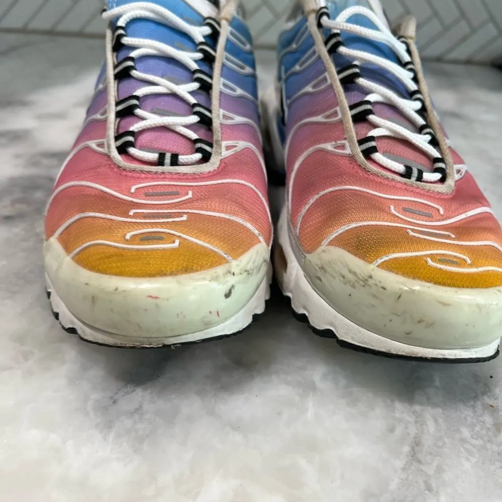 Nike Women’s Air Max Plus TN Popsicle/White Running Shoes 605112-115 size 9 - Image 3