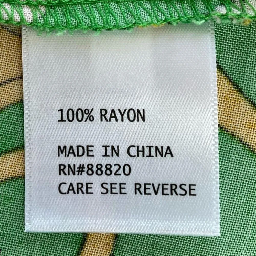 Haute Hippie Women’s 1X Green-Multi Rayon Top Ethnic Paisley Print Blouse Casual - Image 8