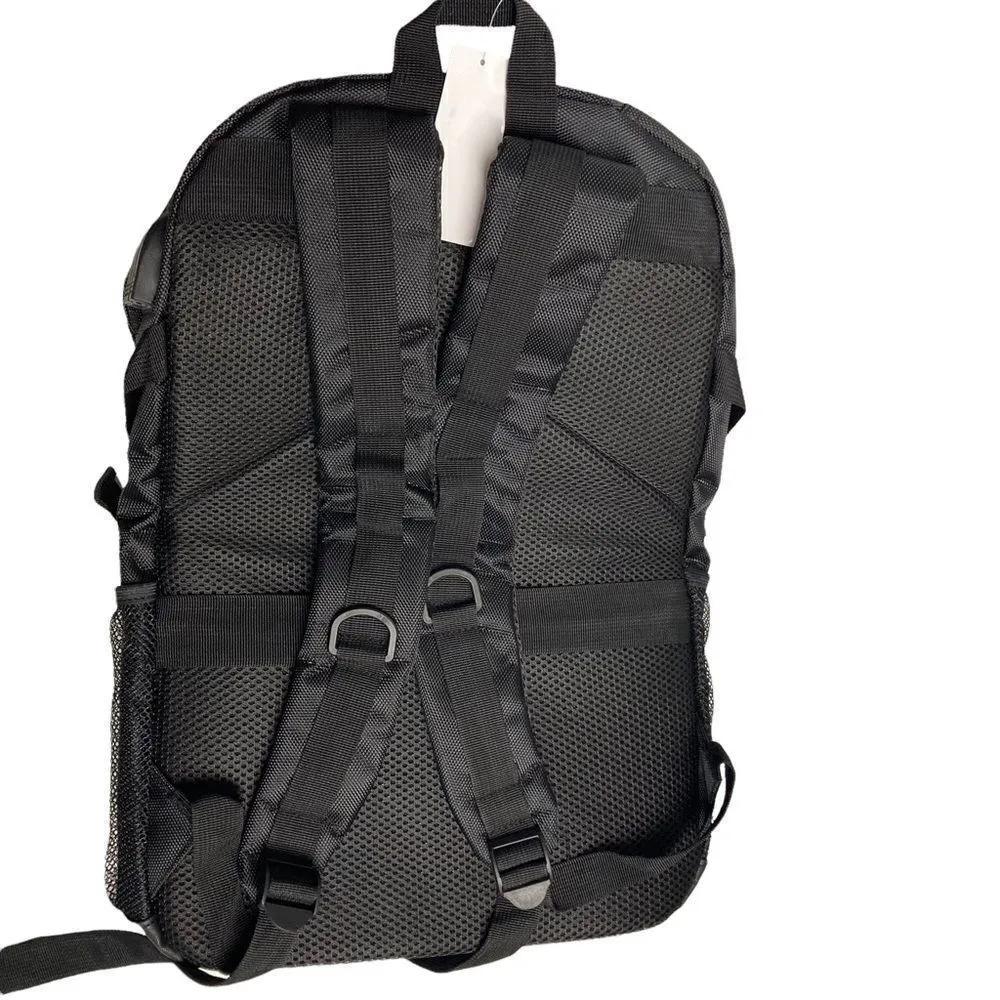 ‎MDESHUO Laptop Backpack Black Unisex New With Tags Black - Image 2