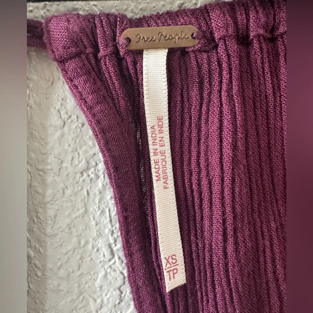 Free People Plum Long Sleeve Dress - Image 5