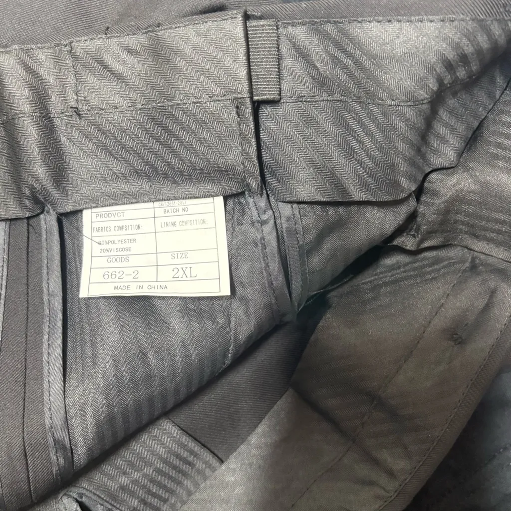 Black Dress Pants 139 Size XL - Image 5