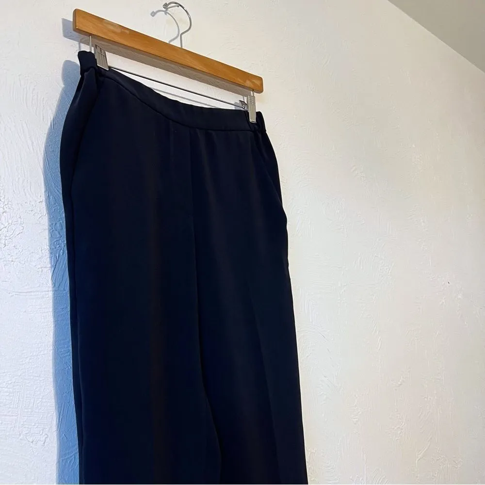 J Crew Pants Navy Blue Dress Pants Slim Tapered Leg Size 4 - Image 4