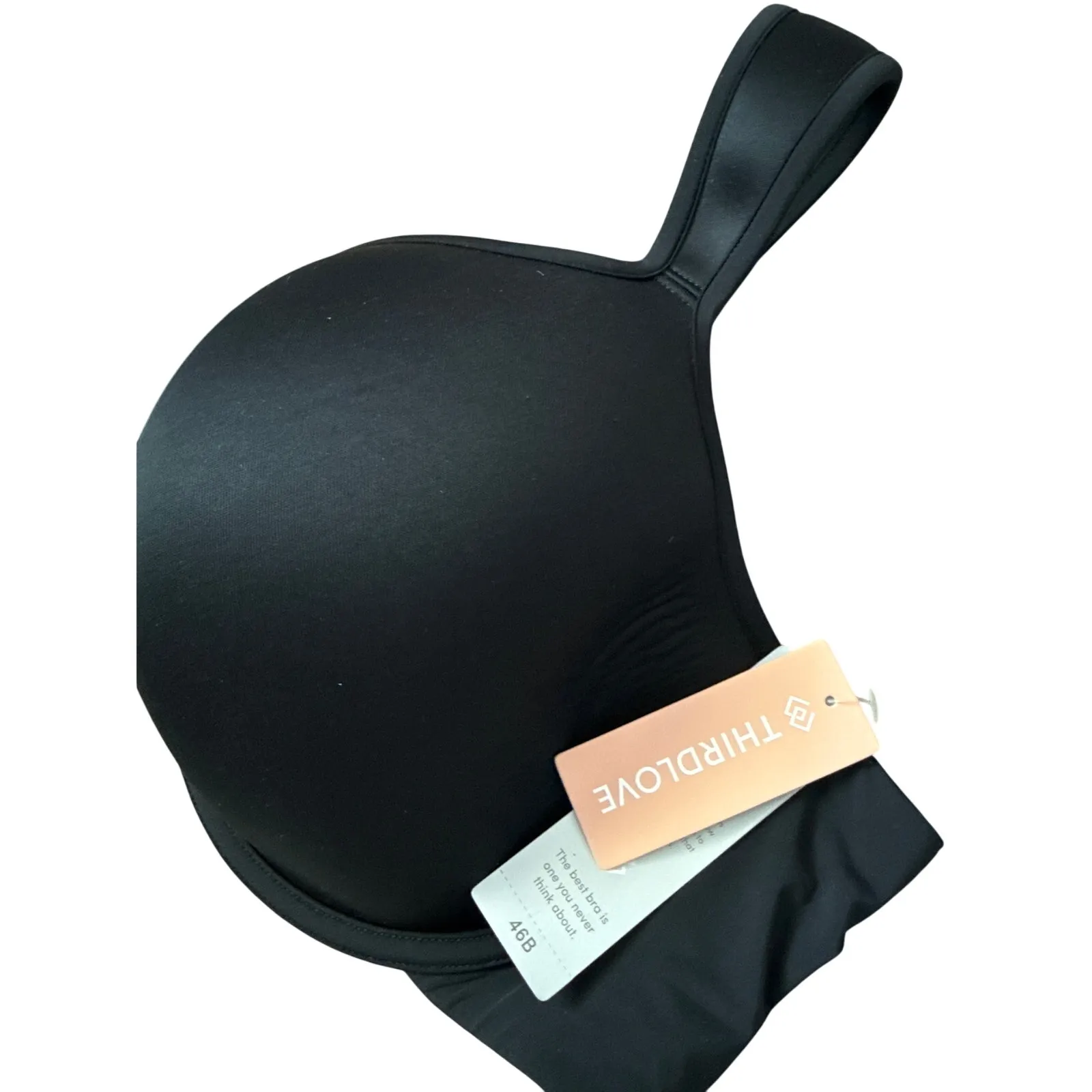 Third Love Perfect Full Coverage Underwire Bra in Black Size‎ 46B - Image 7