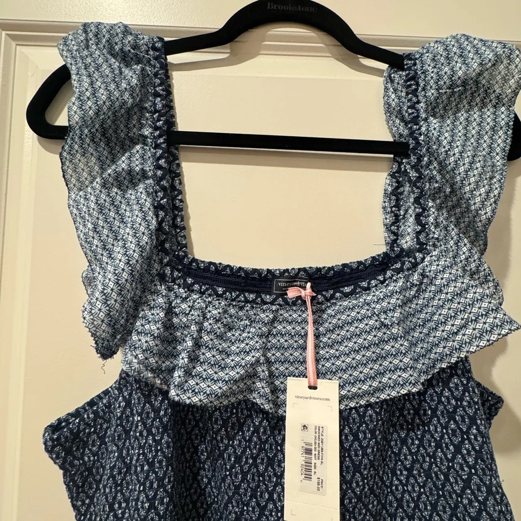 NWT Vineyard Vines Smocked MIDI Dress - Image 2