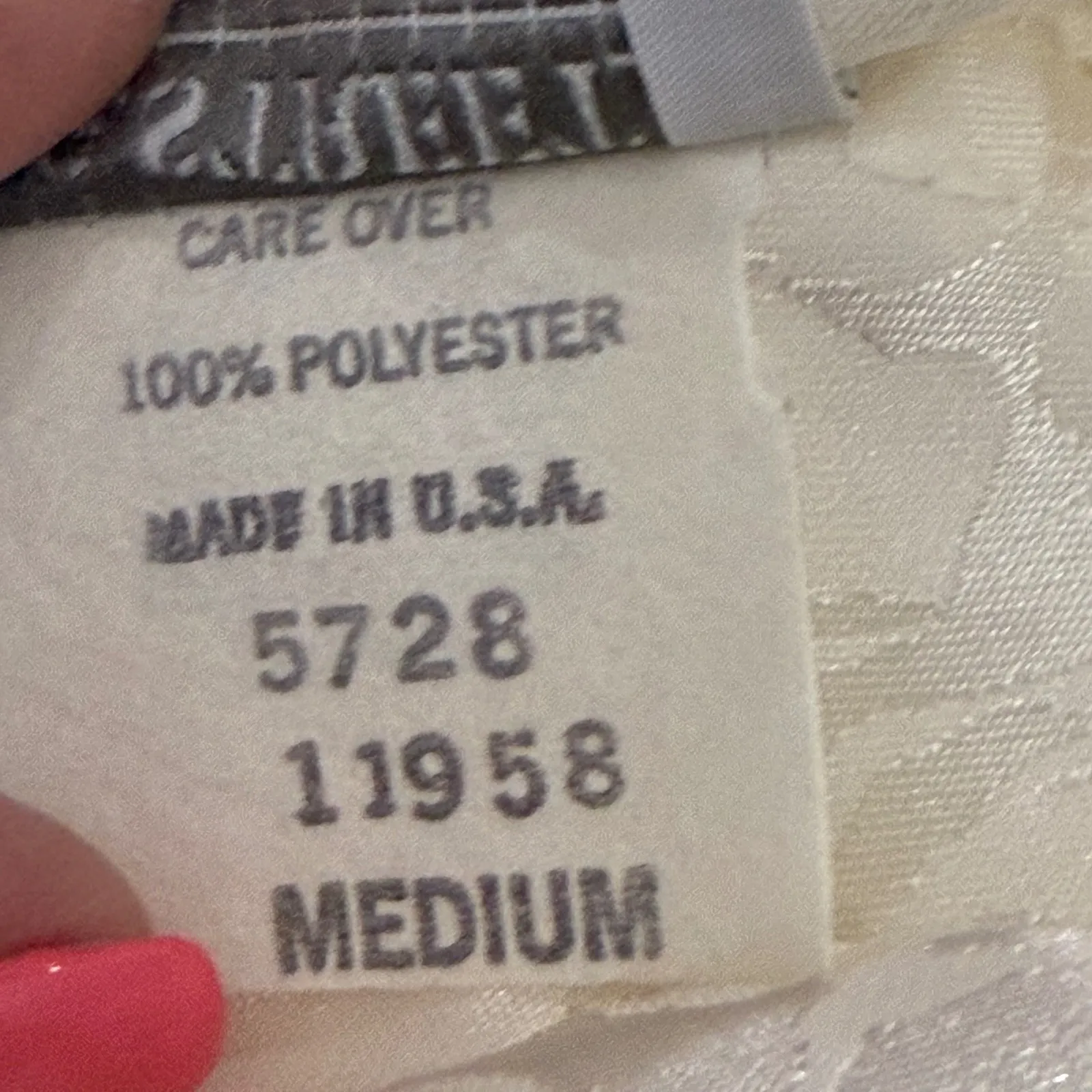 Vintage 1980's B.G. Street Floral Lace Trim Half Slip Lingerie Style Medium White - Image 5