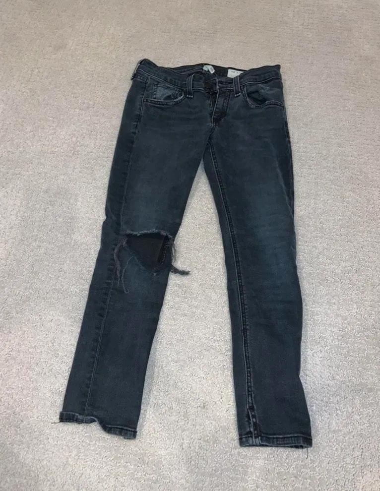 Rag & Bone Black Jeans - Image 3