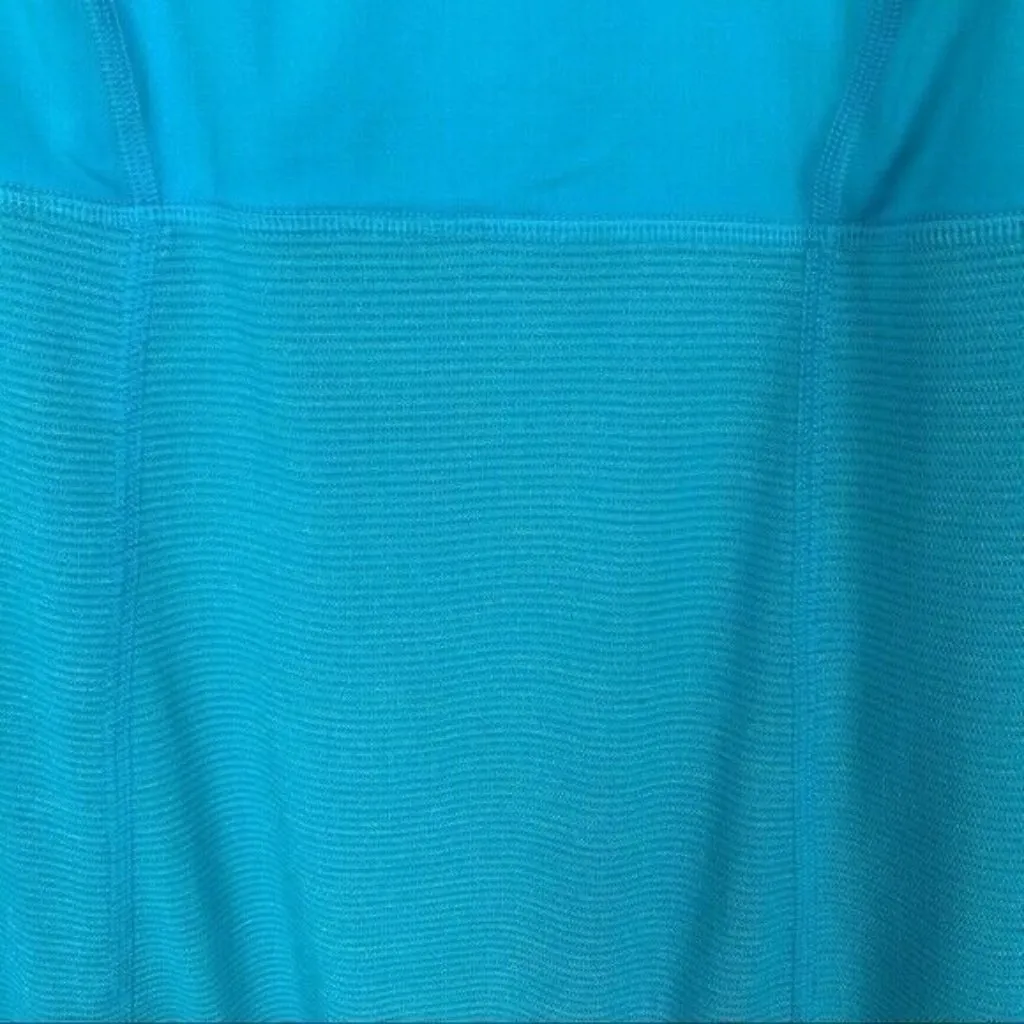 Lululemon Tank Top 6 Blue Racerback‎ Activewear Gym Yoga Athleisure - Image 3