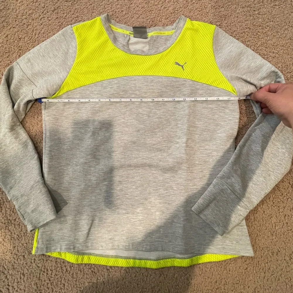 Ladies (Junior/ Youth) PUMA Damen Transition Crew Sports Top - Image 5