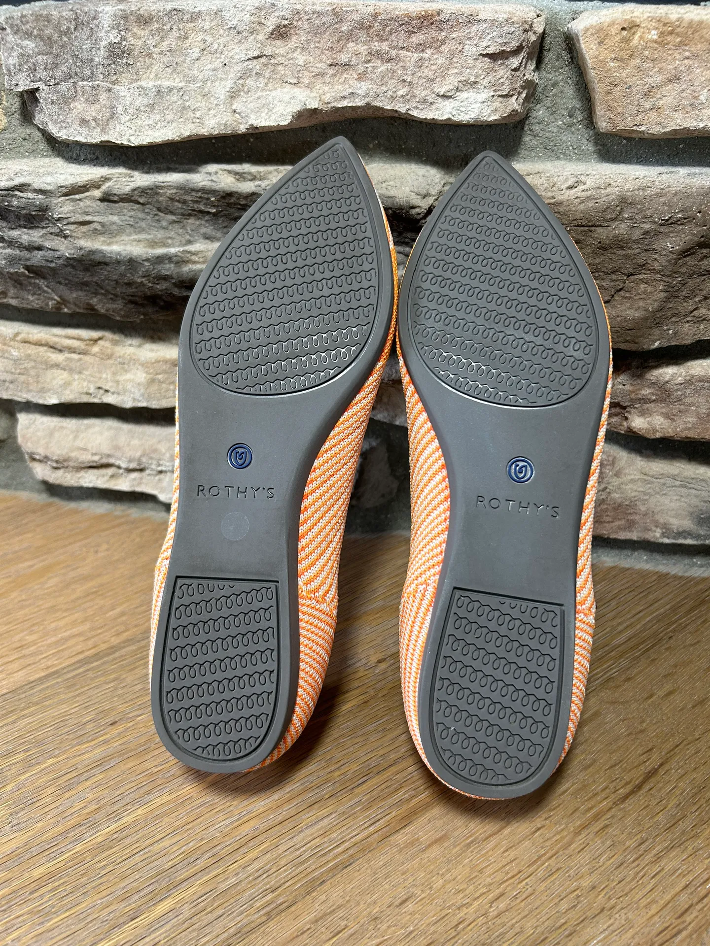 Rothy's Size 6.5  flats, orange The Point - Image 10