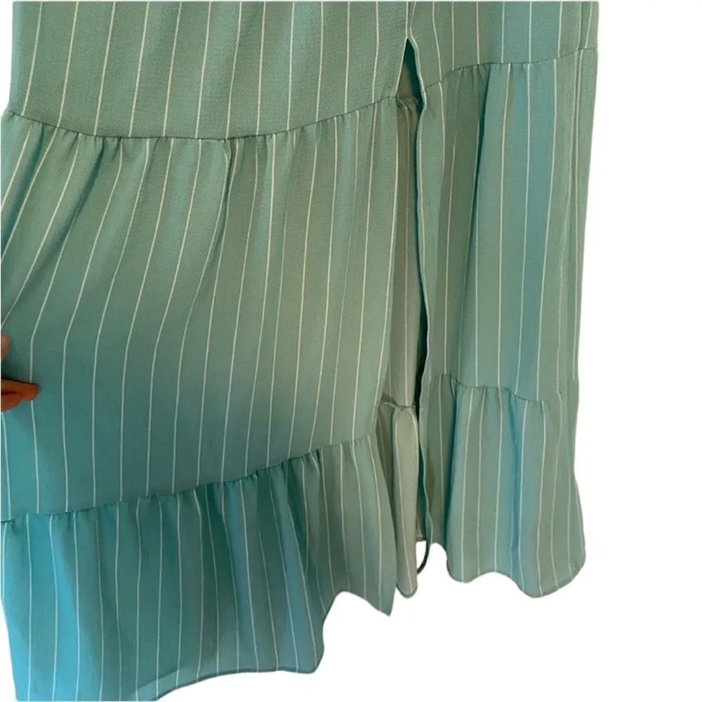 ✨ Red Dress Boutique ABOVE AVERAGE AQUA STRIPE MAXI DRESS✨ - Image 9