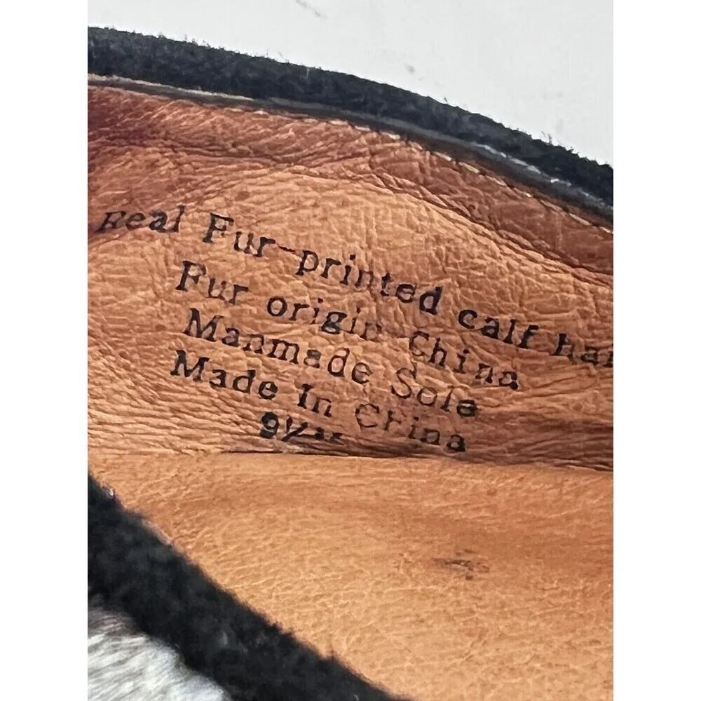 Halogen Leopard Print Heels Womens Calf Hair Marlie D' Orsay Pumps Sz 9 1/2 M - Image 9