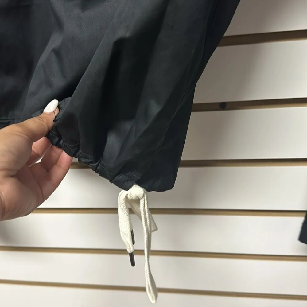 Nike Women's Archive Sportswear Black Jacket Spell Out Retro Sz Small - Image 8