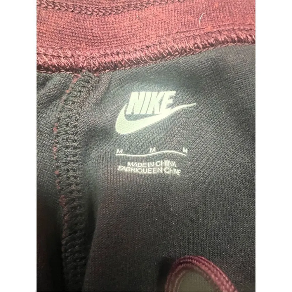 Nike Womans Sweatpants* Drawlstring Waist * Burgundy Sz M ** - Image 3