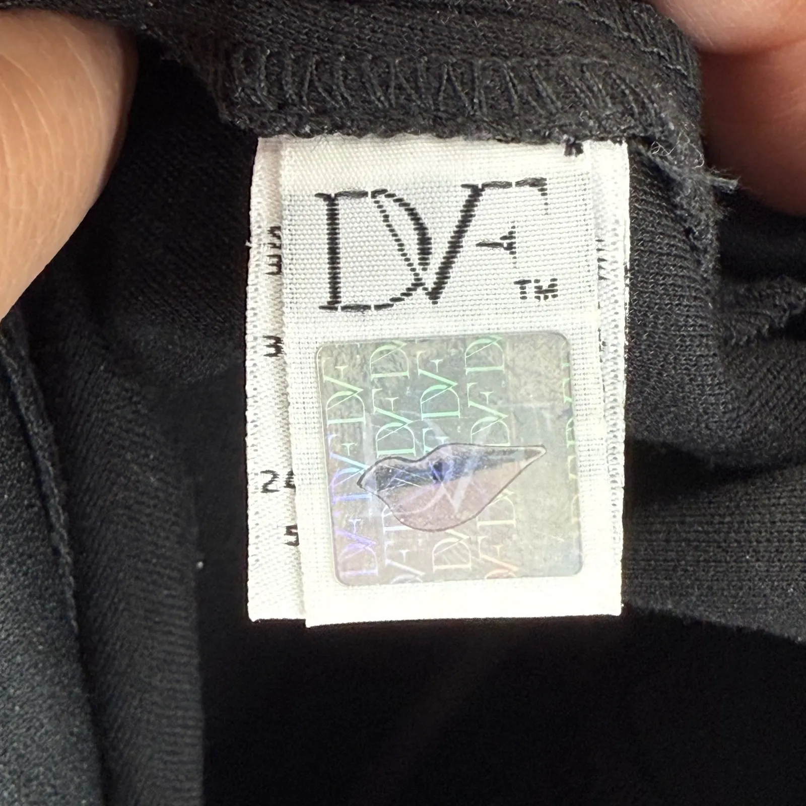 Diane von Furstenberg DVF Skirt Size‎ 6 Black White Pencil Career Office - Image 7