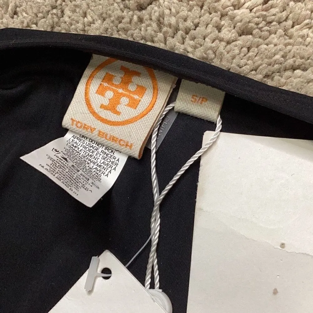 New. Tory Burch black bikini bottoms. Retails $98. Small - Image 7