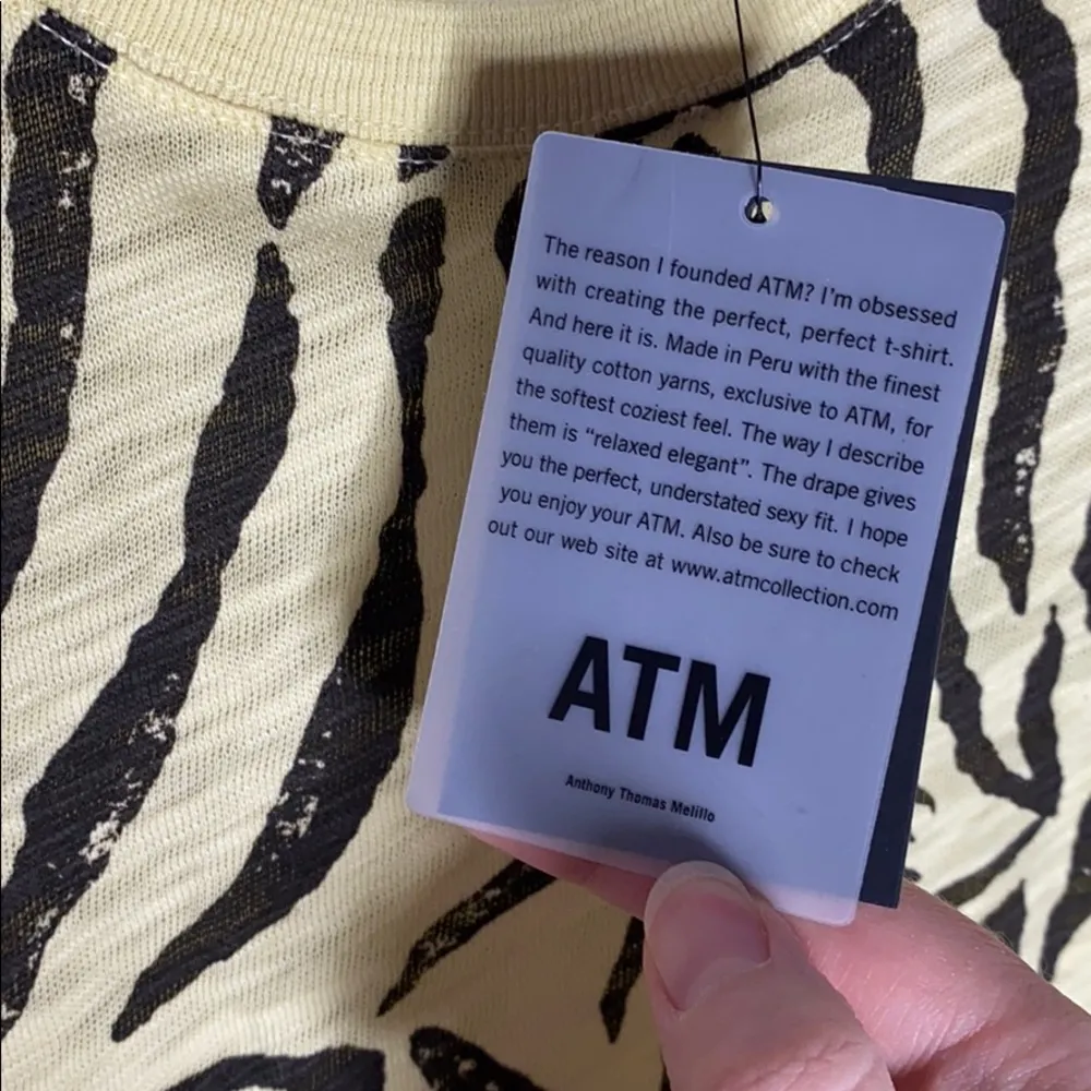 ATM Anthony Thomas Melillo animal print t - Image 10