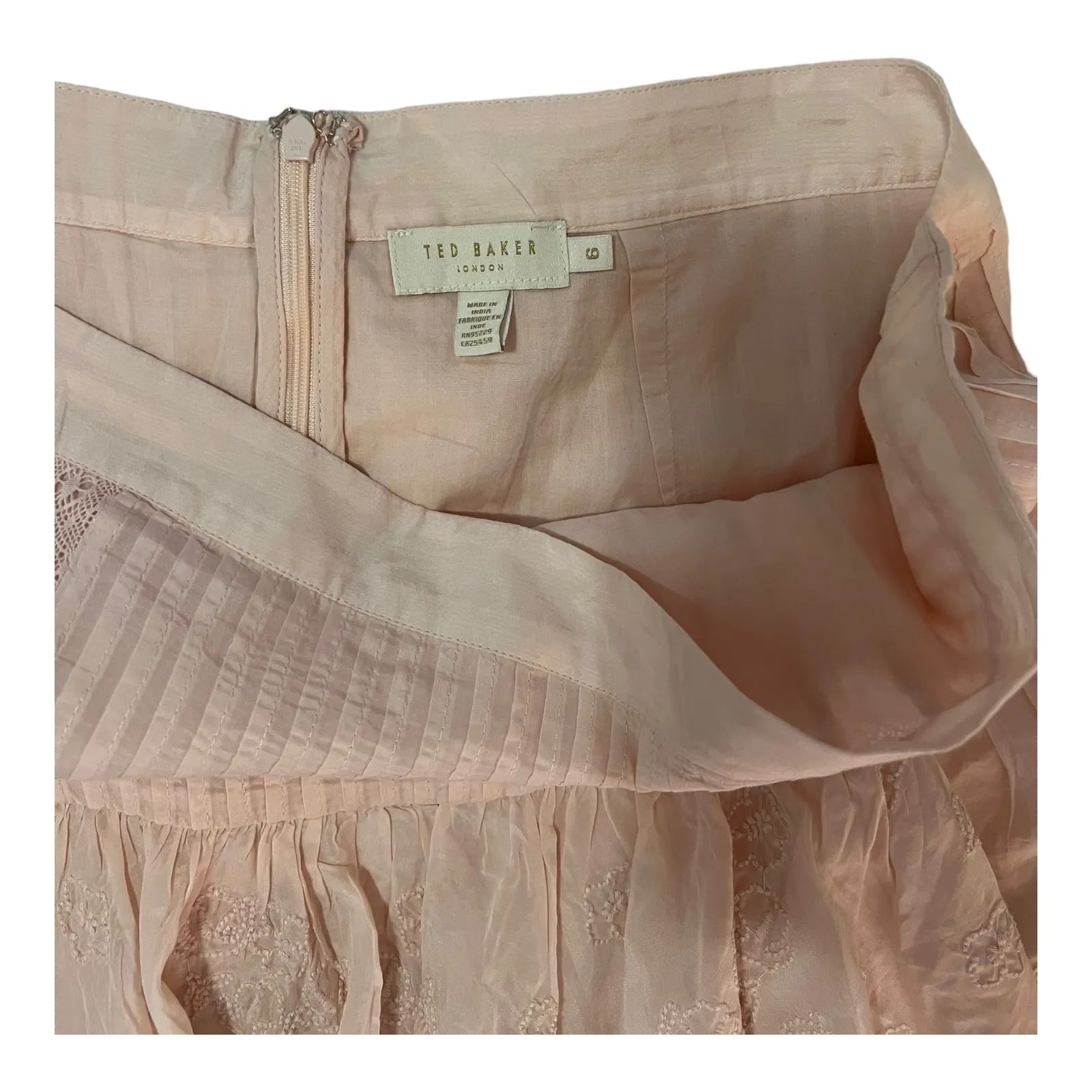 Alegria Tiered Mini Skirt - Image 7