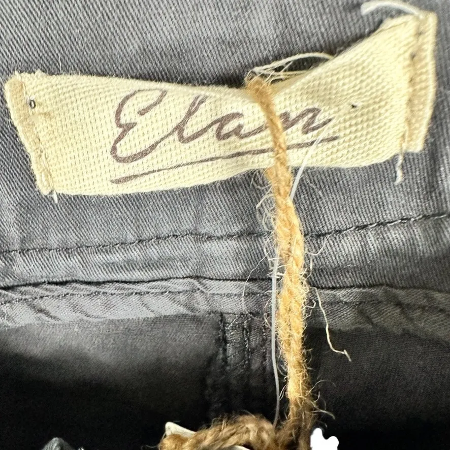 Elan Black Stretch Pants Large - Image 4