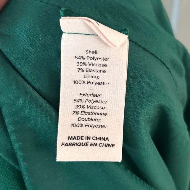 Cinq a Sept Kelly Green One Shoulder Ruffle Hem Mini Sheath Dress Size 0 - Image 4