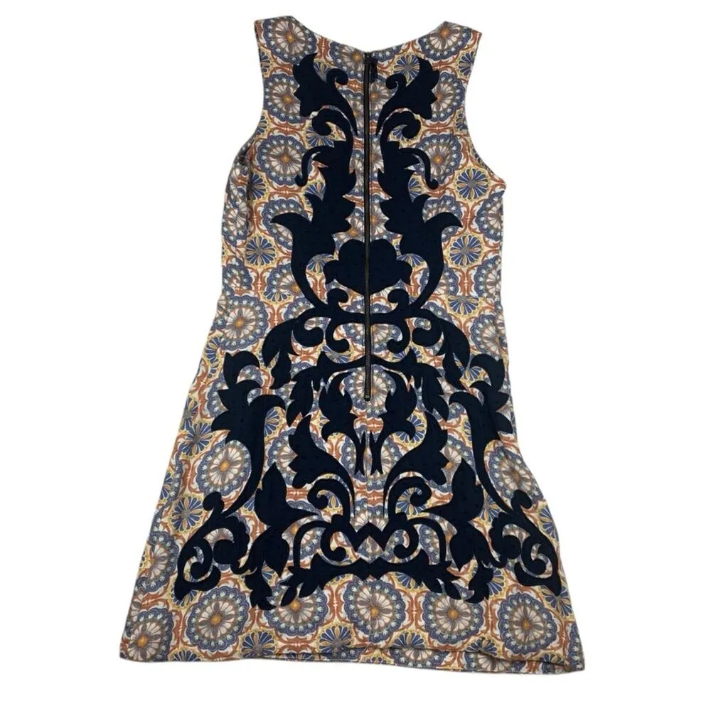 Anthropologie Vanessa Virginia women's 8 medium Dress sleeveless sheath floral e - Image 2