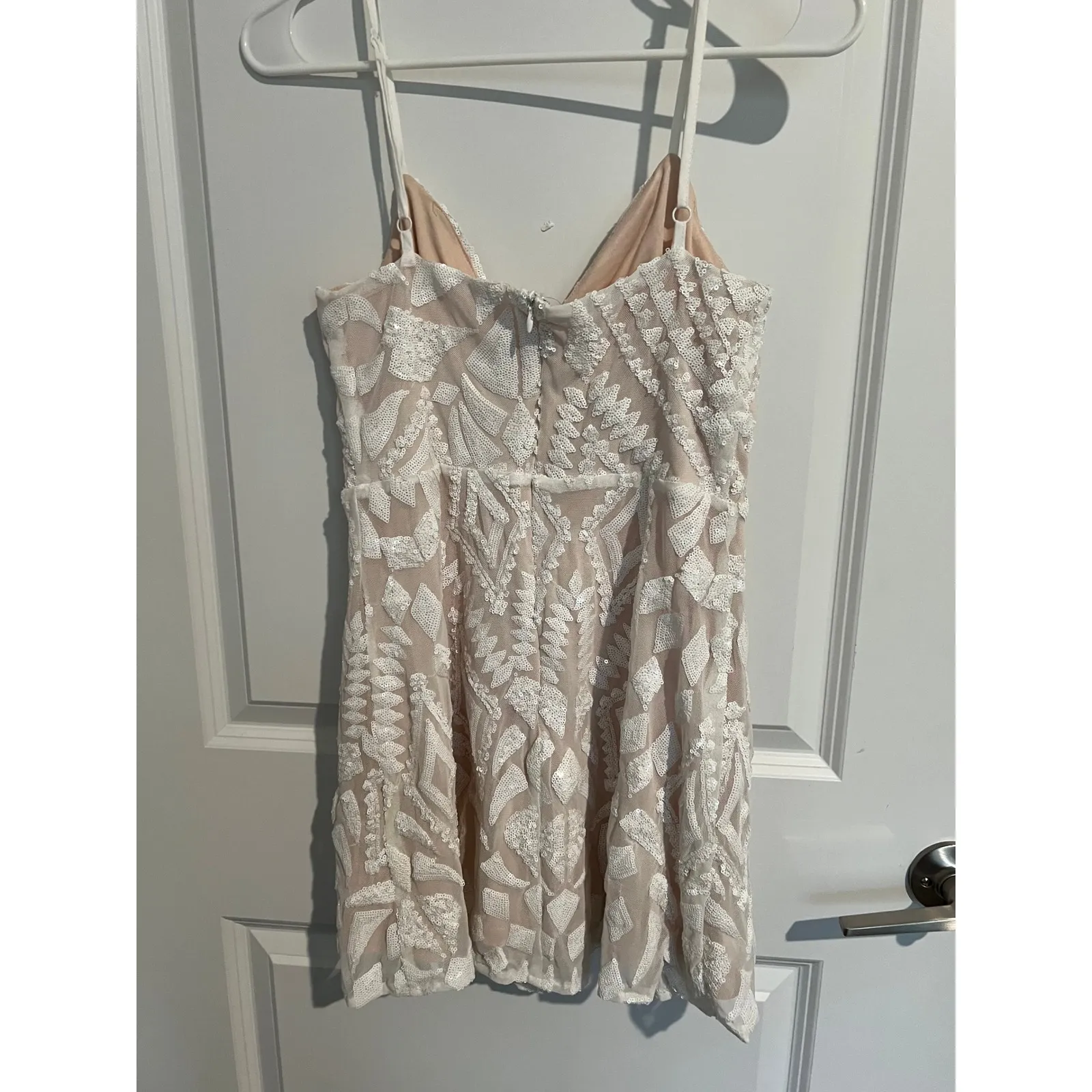 Superdown‎ Dress NWT - White Sequin - Size M - Image 2