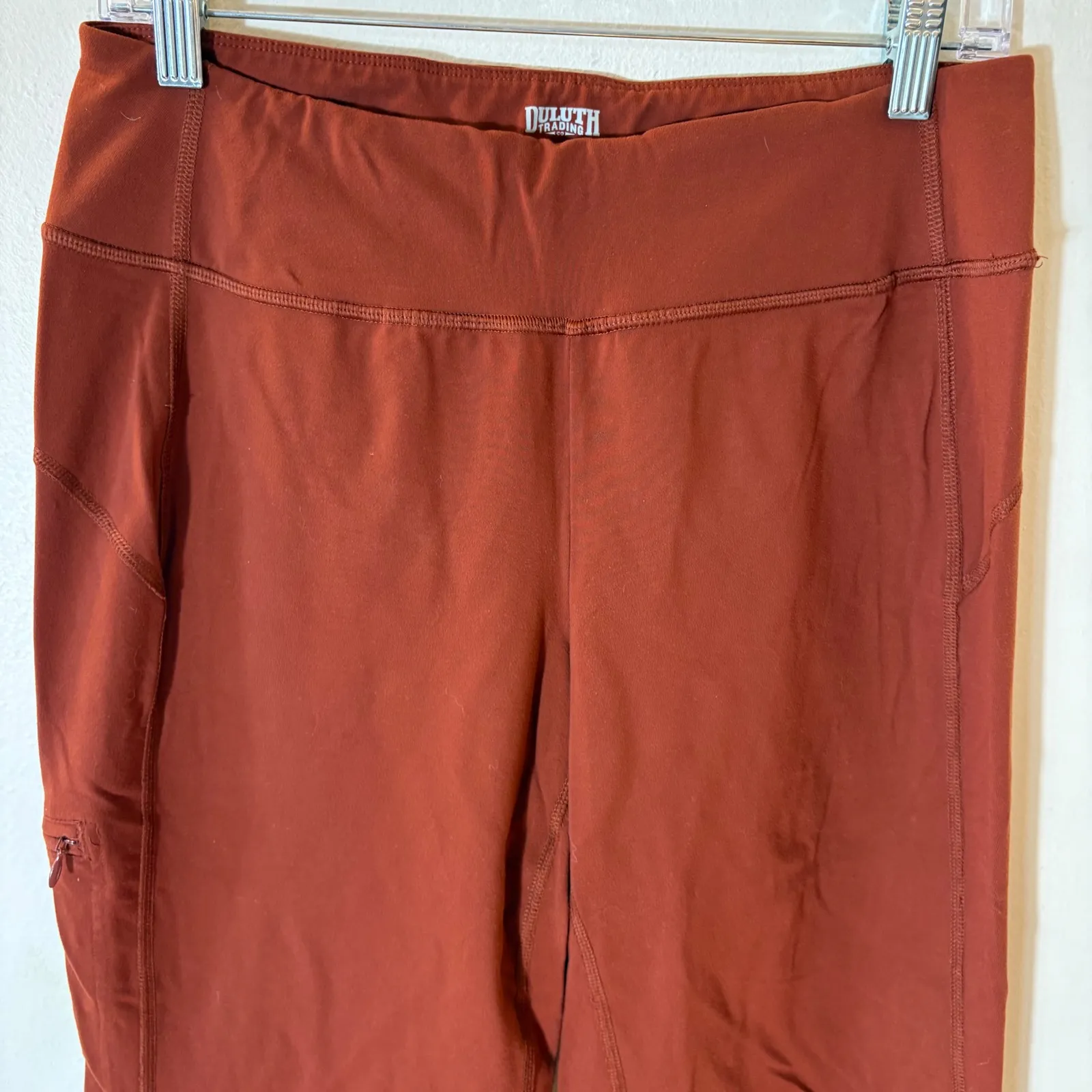 Duluth Trading Co Women's NoGa Classic Bootcut Pants Size Small X 31 Brown - Image 2