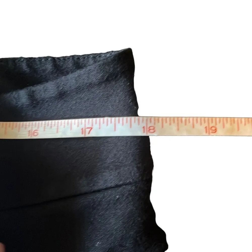 Ann Taylor Atlantic Black Cropped Wide Leg Casual Dress Pants Sz 14 Workwear - Image 6