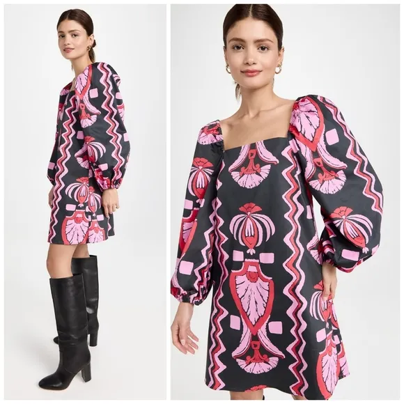 Figue Juniper Dress Pink Size XS - Image 2