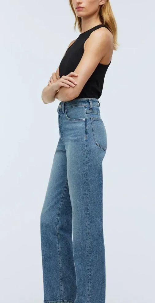 Madewell 90s Straight Jeans Size 33 - Image 2