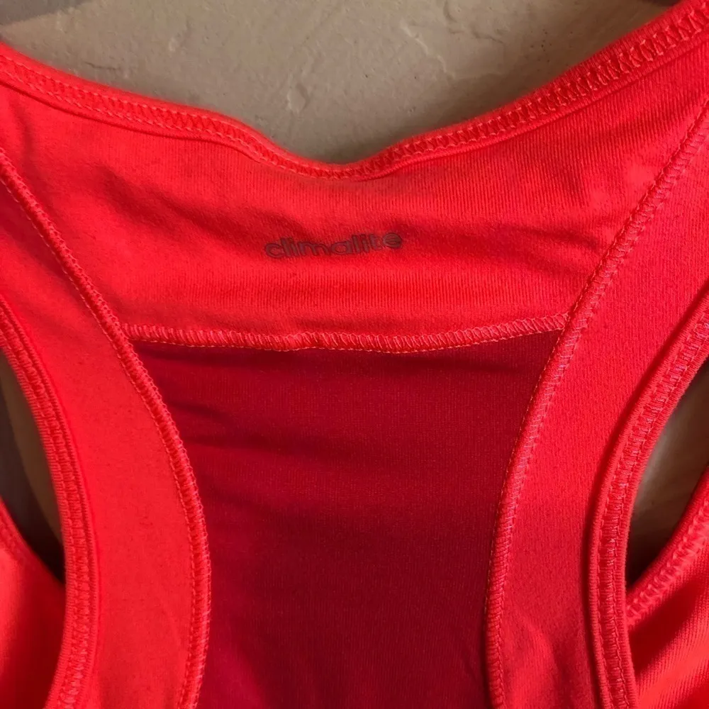 Adidas Orange Climalite Racerback Tank‎ Top - Image 7