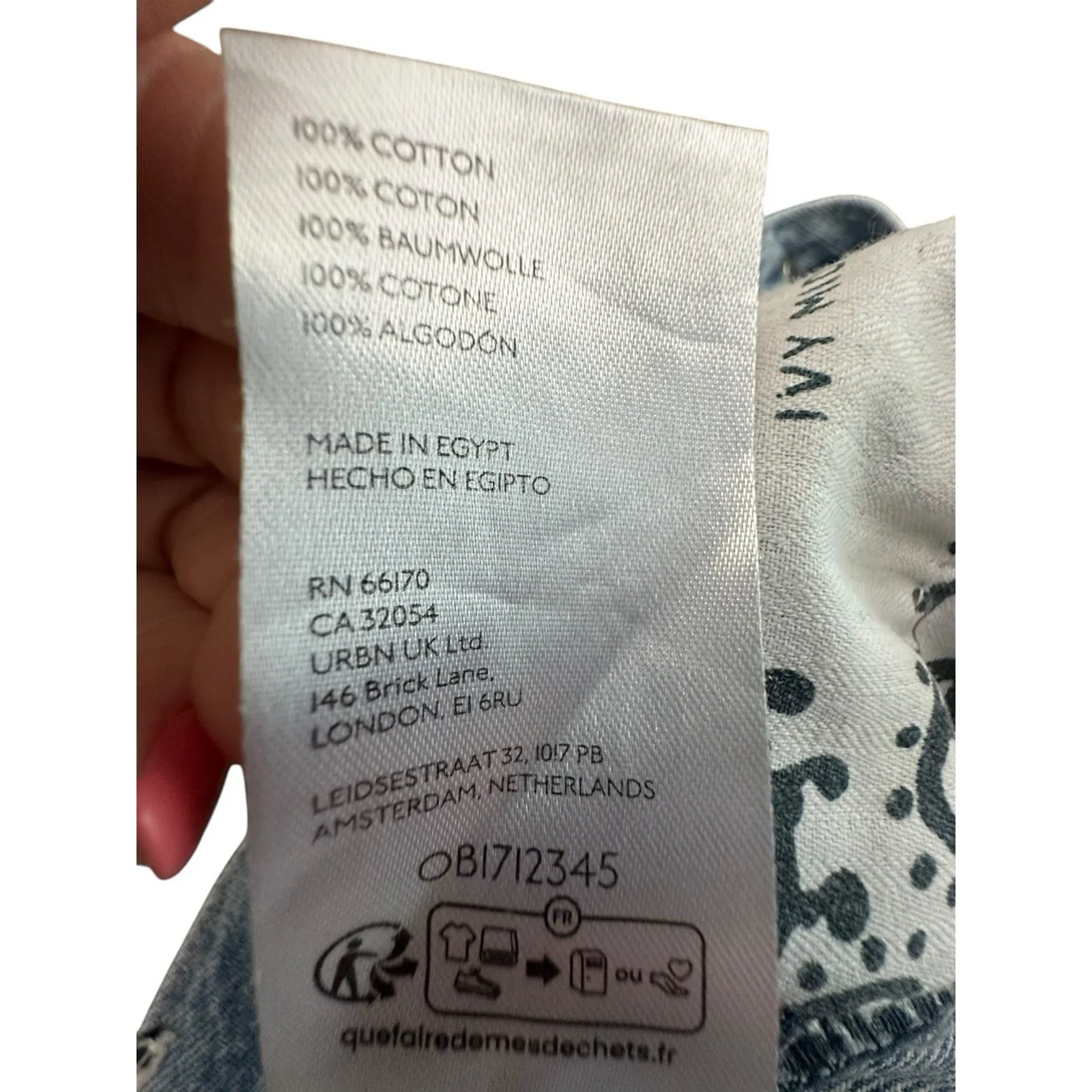 We The Free‎ People Women's Size 30 High Rise Denim Shorts Button Fly #GG4-5 - Image 7